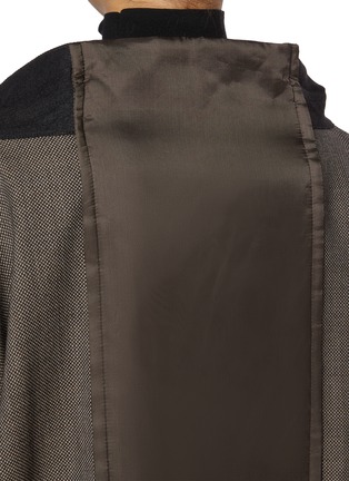  - MM6 MAISON MARGIELA - Expansion Single Breasted Wool Tweed Blazer
