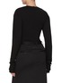Back View - Click To Enlarge - MM6 MAISON MARGIELA - Long Sleeve Jersey Bodysuit