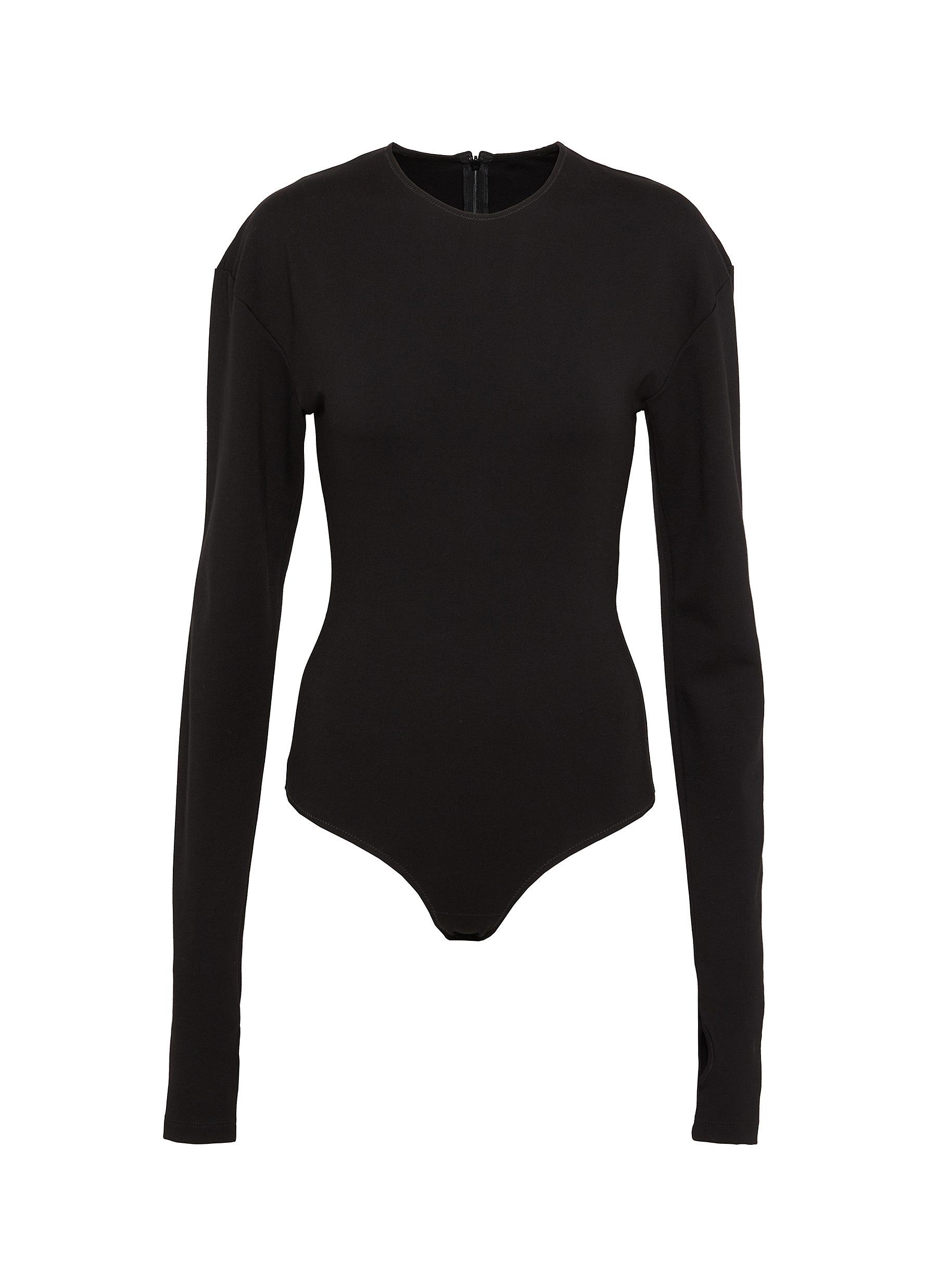 インナー・ルームウェアその他 Maison Margiela Long Sleeved Bodysuit MM6 Maison Margiela Long-Sleeve Bodysuit - Bergdorf Goodman