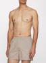 Detail View - Click To Enlarge - SKIMS - Cotton Poplin Boxer — Set Of 3