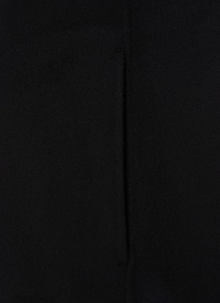  - THEORY - High Collar Zipped Hooded Wool Cashmere Vest