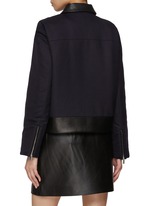 THEORY | Boxy Zip Up Jacket | Women | Lane Crawford