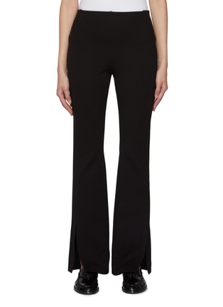 Main View - Click To Enlarge - THEORY - Slit Front Flared Leggings