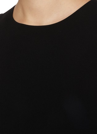  - THEORY - Sleeveless Crewneck A-Line Midi Dress