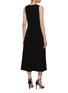 Back View - Click To Enlarge - THEORY - Sleeveless Crewneck A-Line Midi Dress