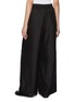 Back View - Click To Enlarge - THEORY - Wide Leg Silk Track Suiting Pants