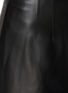  - THEORY - High Waist Darted Leather Mini Skirt