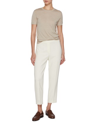Figure View - Click To Enlarge - THEORY - Treeca Pull On Suiting Pants