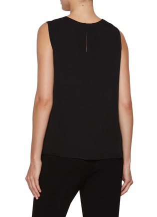Back View - Click To Enlarge - THEORY - Straight Shell Silk Top