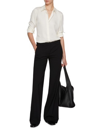 Figure View - Click To Enlarge - THEORY - Demitria Flared Suiting Pants
