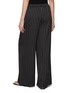 Back View - Click To Enlarge - JOSEPH - Hulin Geometric Print Wide Leg Silk Trousers