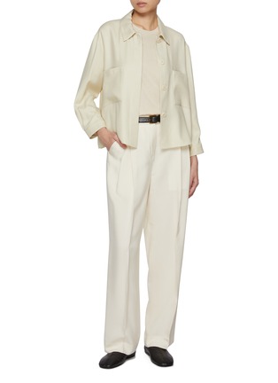 Figure View - Click To Enlarge - JOSEPH - Satie Viscose Twill Shirt Jacket