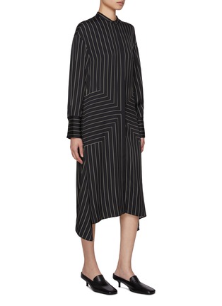 Front View - Click To Enlarge - JOSEPH - Orlana Geometric Print Silk Blend Dress