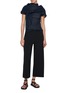 Figure View - Click To Enlarge - JOSEPH - Viscose Knit Stretch Culottes Pants