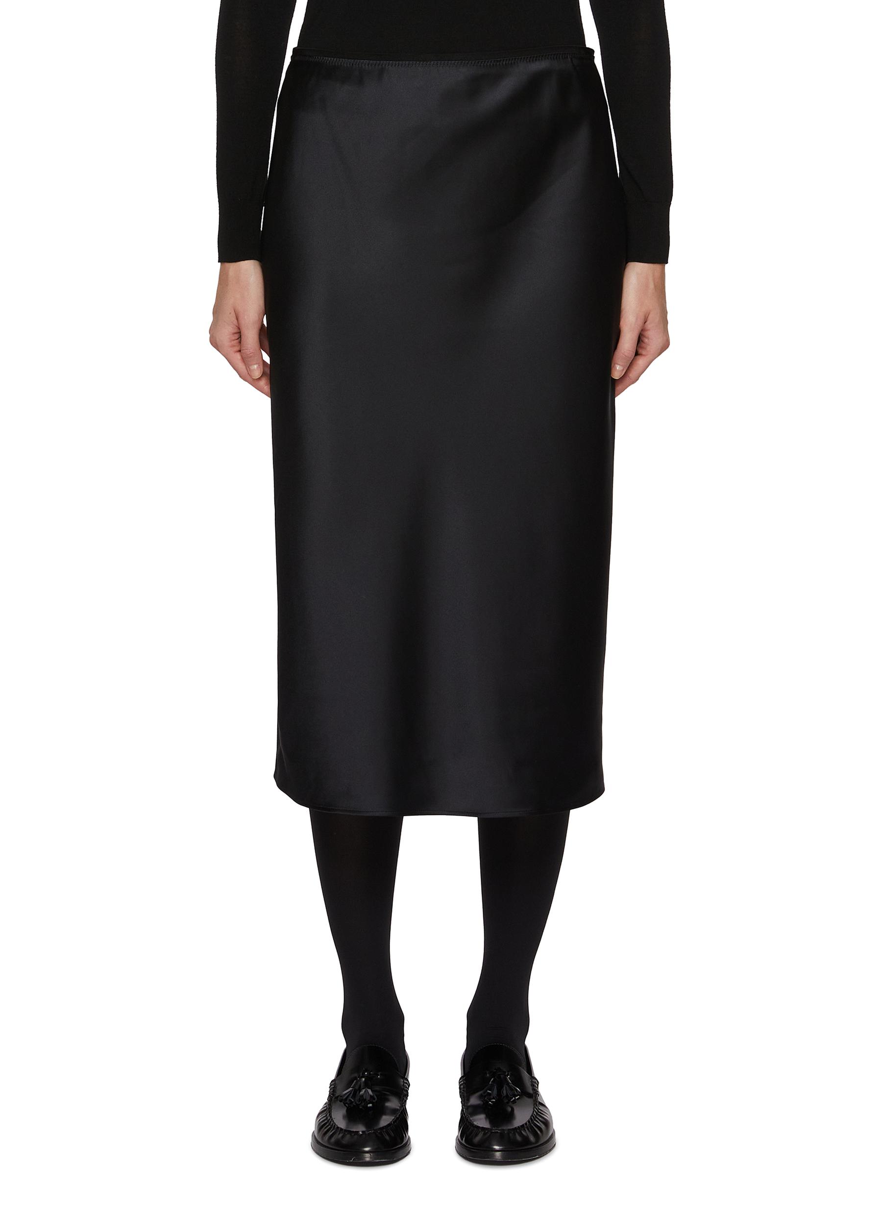 JOSEPH | Isaak Silk Satin Skirt | Women | Lane Crawford