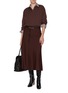 Figure View - Click To Enlarge - BRUNELLO CUCINELLI - Striped Monili Embellished Chest Pocket Cotton Shirt
