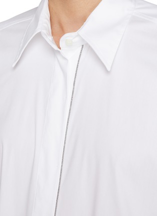  - BRUNELLO CUCINELLI - Monili Trim Shirt