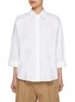 Main View - Click To Enlarge - BRUNELLO CUCINELLI - Monili Trim Shirt