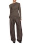 Figure View - Click To Enlarge - BRUNELLO CUCINELLI - Asymmetrical Ruched Jersey Top