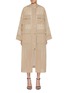 Main View - Click To Enlarge - BRUNELLO CUCINELLI - Hooded Sheer Cotton Travelwear Coat