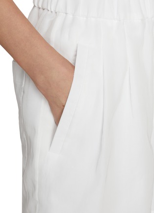  - BRUNELLO CUCINELLI - Elasticated Waist Cotton Bermuda Shorts