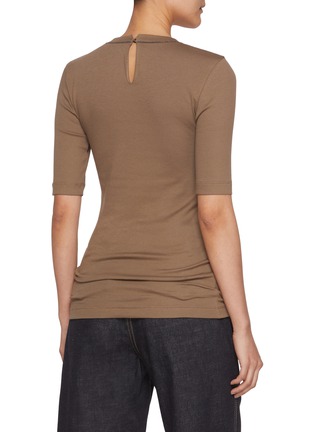 Back View - Click To Enlarge - BRUNELLO CUCINELLI - Crewneck T-Shirt