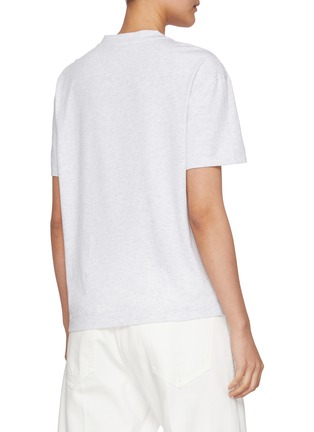 Back View - Click To Enlarge - BRUNELLO CUCINELLI - Monili Pocket Cotton T-shirt