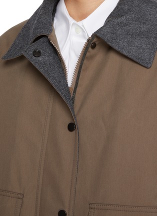  - BRUNELLO CUCINELLI - Convertible Collar Workwear Jacket
