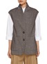 Main View - Click To Enlarge - BRUNELLO CUCINELLI - Sparkling Cap Sleeve Gilet