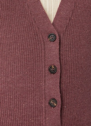  - BRUNELLO CUCINELLI - Lurex Ribbed Knit Cardigan