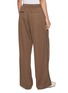 Back View - Click To Enlarge - BRUNELLO CUCINELLI - Monili Embellished Cotton Blend Travel Pants
