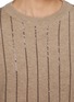  - BRUNELLO CUCINELLI - Sequin Embellished Striped Cashmere Sweater