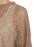  - BRUNELLO CUCINELLI - Sequin Embellished Open Knit Sweater