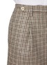  - BRUNELLO CUCINELLI - Pleated Checkered Wool Mini Skirt