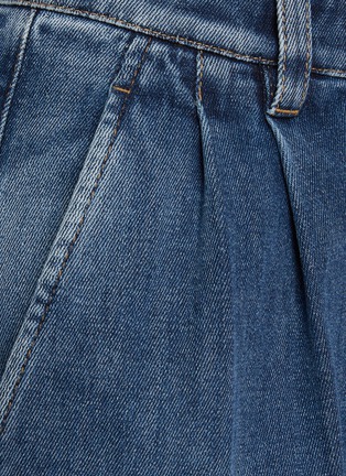  - BRUNELLO CUCINELLI - Pleated Front Dark Wash Jeans