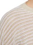  - BRUNELLO CUCINELLI - Striped Lurex Knit Sweater