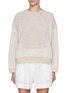 Main View - Click To Enlarge - BRUNELLO CUCINELLI - Striped Lurex Knit Sweater