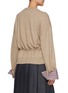 Back View - Click To Enlarge - BRUNELLO CUCINELLI - Tie Waist Cashmere Cotton Cardigan
