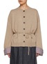 Main View - Click To Enlarge - BRUNELLO CUCINELLI - Tie Waist Cashmere Cotton Cardigan