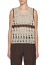 Main View - Click To Enlarge - BRUNELLO CUCINELLI - Hollow Knit Top