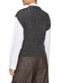 Back View - Click To Enlarge - BRUNELLO CUCINELLI - Cap Sleeve Sequin Knit Cardigan