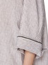  - BRUNELLO CUCINELLI - Quarter Sleeve Linen Button Up Shirt