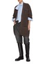 Figure View - Click To Enlarge - BRUNELLO CUCINELLI - Monili Embellished Pocket Cashmere Cardigan