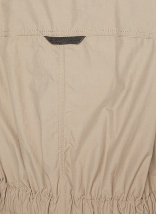  - BRUNELLO CUCINELLI - Monili Back Tab Belted Long Coat