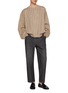 Figure View - Click To Enlarge - BRUNELLO CUCINELLI - Carrot Leg Dark Wash Jeans