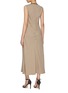 Back View - Click To Enlarge - BRUNELLO CUCINELLI - Monili Neckline Flared Dress