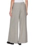 Back View - Click To Enlarge - BRUNELLO CUCINELLI - Monili Embellished Belt Loop Wide Leg Wool Pants