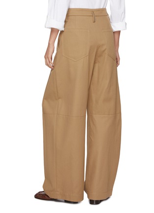 Back View - Click To Enlarge - BRUNELLO CUCINELLI - Pleated Chino Pants