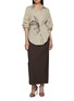 Figure View - Click To Enlarge - BRUNELLO CUCINELLI - Tailored Maxi Skirt