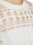  - BRUNELLO CUCINELLI - Half Sleeve Hollow Knit Top